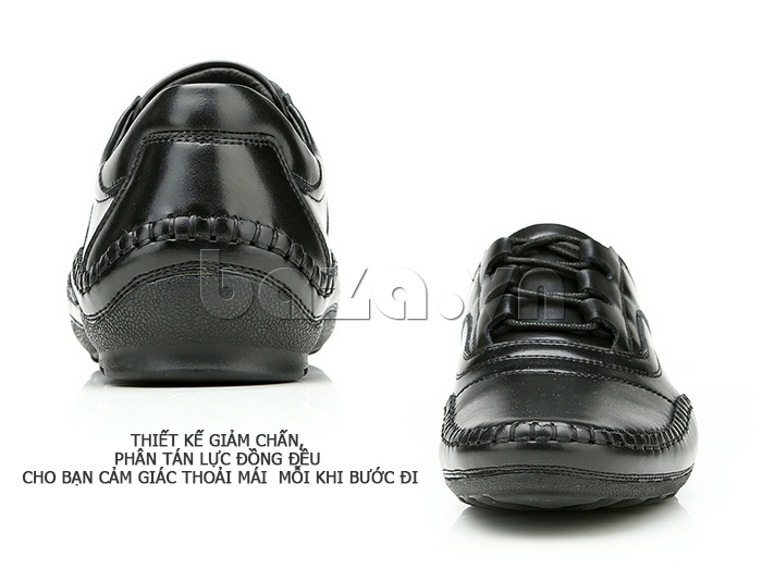 Giày da nam Olunpo QABA1409 thiết kế ấn tượng