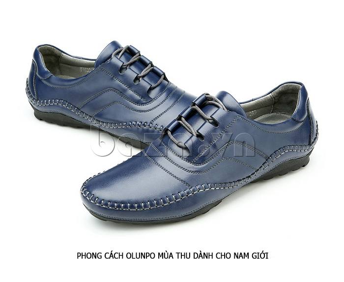 Giày da nam Olunpo QABA1409 ấn tượng cho nam giới