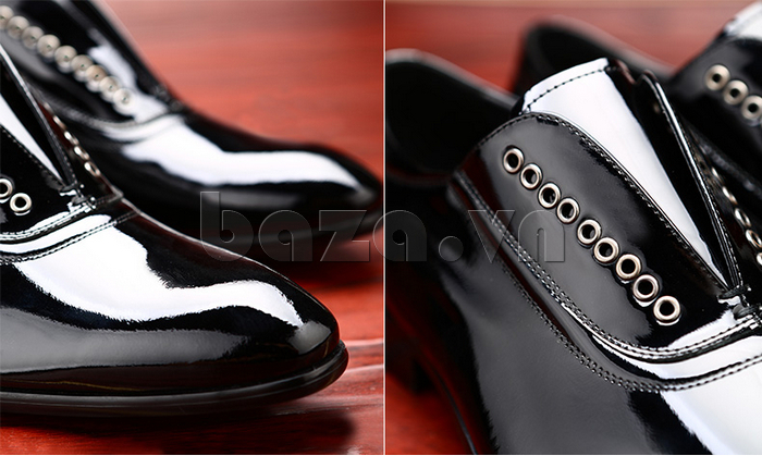 Giày da nam Olunpo QHT1435 cá tính và sang trọng