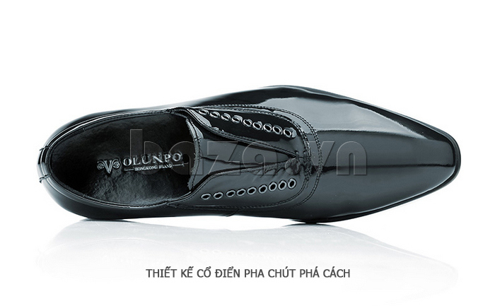 Giày da nam Olunpo QHT1435 kiểu dáng phá cách cổ điển
