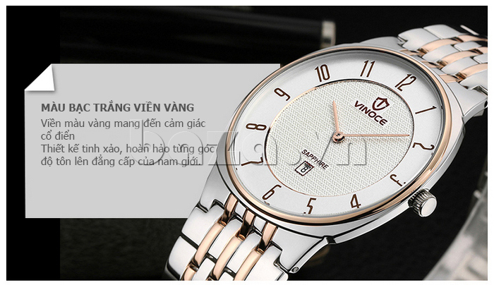Đồng hồ thời trang nam Vinoce V6012 nổi bật
