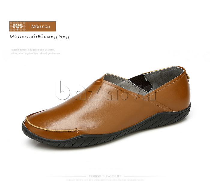 Giày nam Olunpo CYNS1501 màu nâu
