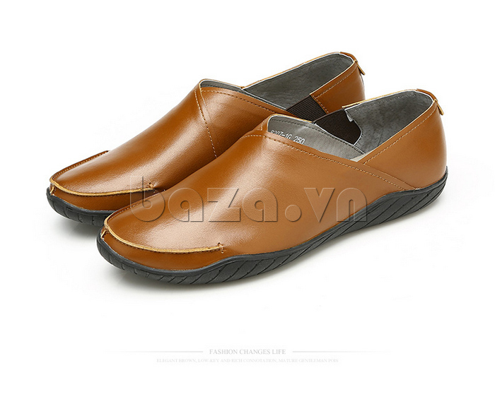 Giày nam Olunpo CYNS1501 nâu sang trọng