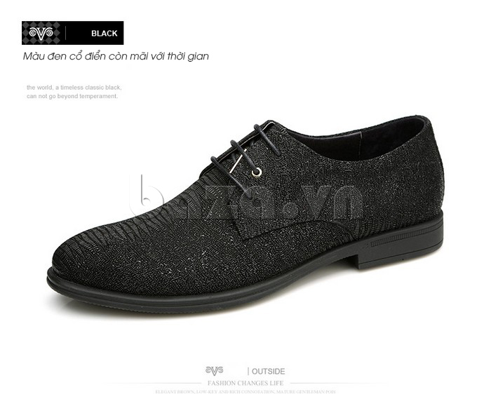 Giày nam Olunpo CHSL1501 màu đen