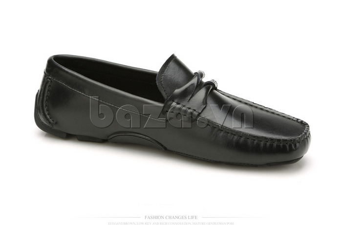 Giày nam Olunpo CHT1501 đen cổ điển