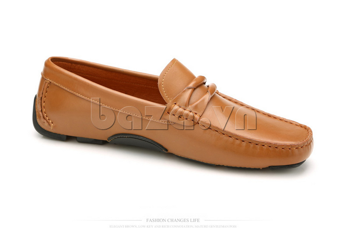 Giày nam Olunpo CHT1501 nâu sang trọng