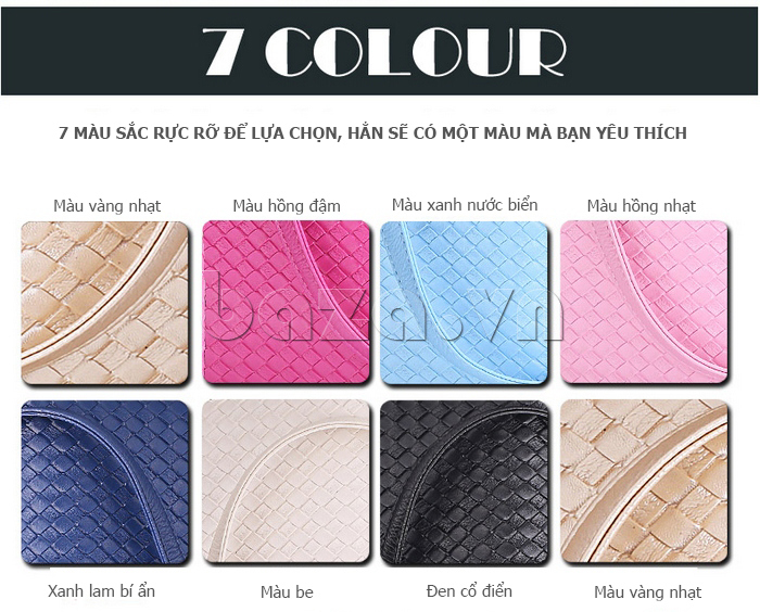 7 màu của Bộ 3 túi nữ thời trang Balana 8166