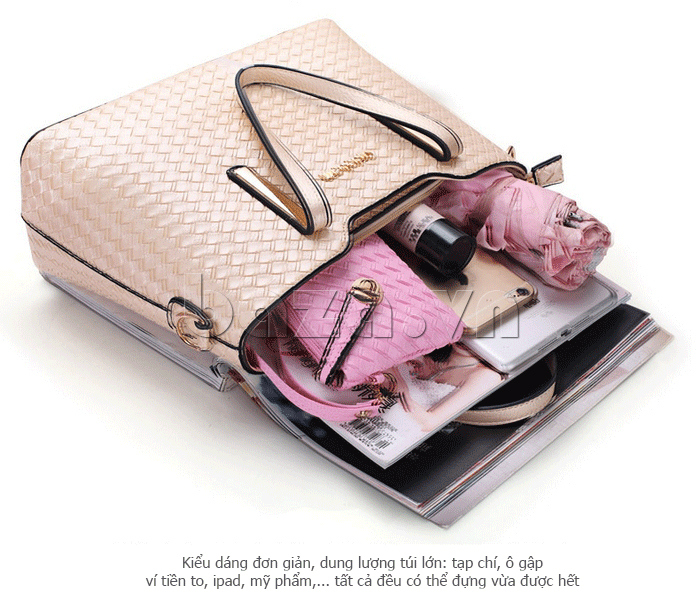 Bộ 3 túi nữ thời trang Balana 8166 - ngăn chứa đồ rộng