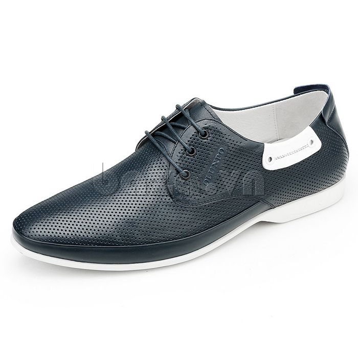 giày nam Olunpo XHT1402 màu xanh cá tính trẻ trung