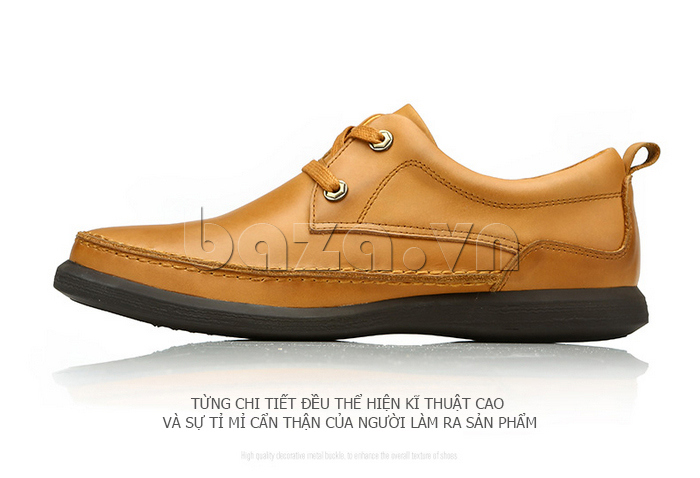 Giày da nam Olunpo QFR1401 hoàn hảo đến từng chi tiết
