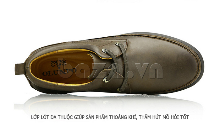 Giày da nam Olunpo QFR1401 sử dụng trong mùa đông