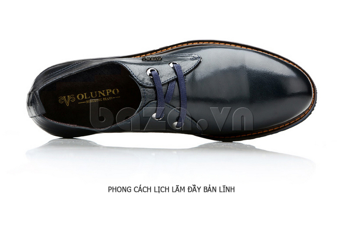 Giày da nam Olunpo QJY1405 phong cách lịch lãm đầy bản lĩnh