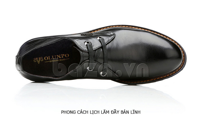 Giày da nam Olunpo QJY1405 thể hiện phong cách lịch lãm đầy bản lĩnh