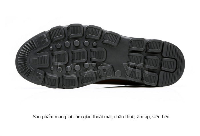 Giày nam cao cổ Olunpo WPH020  đế giày chống trơn trượt