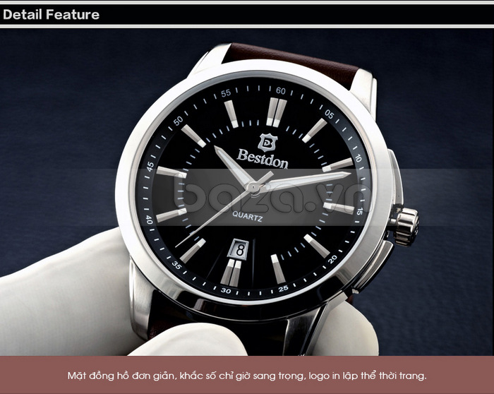 Đồng hồ nam thời trang BESTDON BG9961G hiện đại