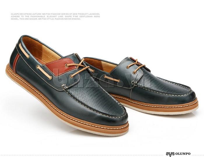 giày OlunpoCXYF1301 màu xanh trẻ trung tạo sự lôi cuốn và hoàn mỹ