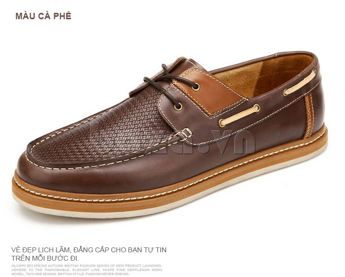 giày OlunpoCXYF1301 giúp bạn lịch lãm và tự tin trong từng bước đi
