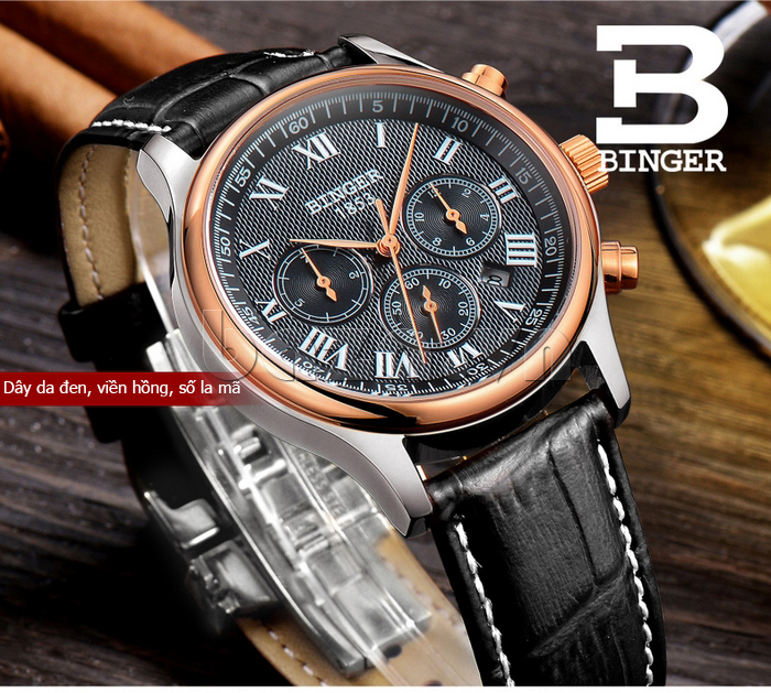 Đồng hồ nam Binger BG002 y