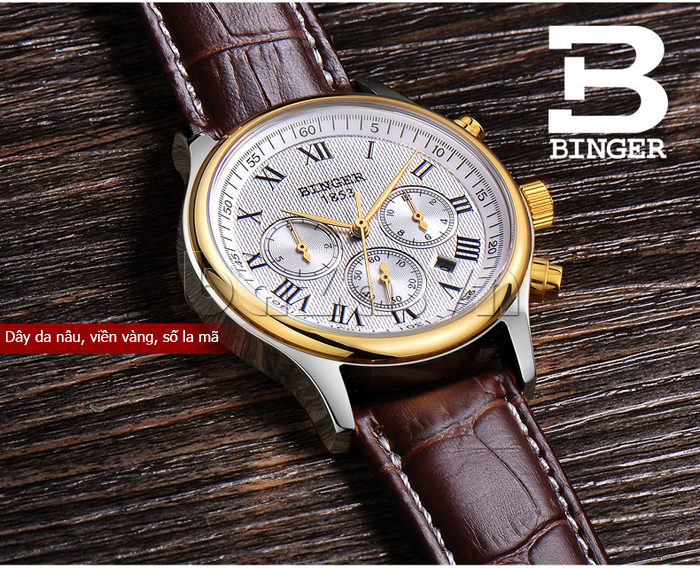 Đồng hồ nam Binger BG002 h