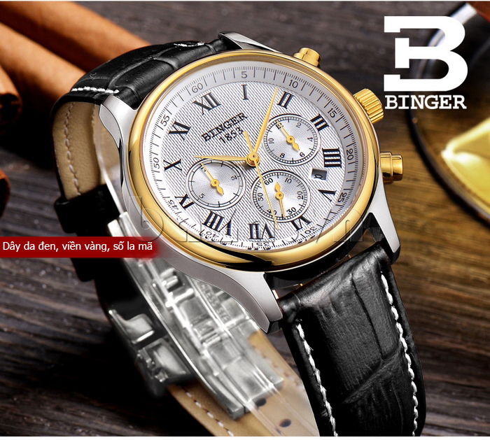 Đồng hồ nam Binger BG002 j