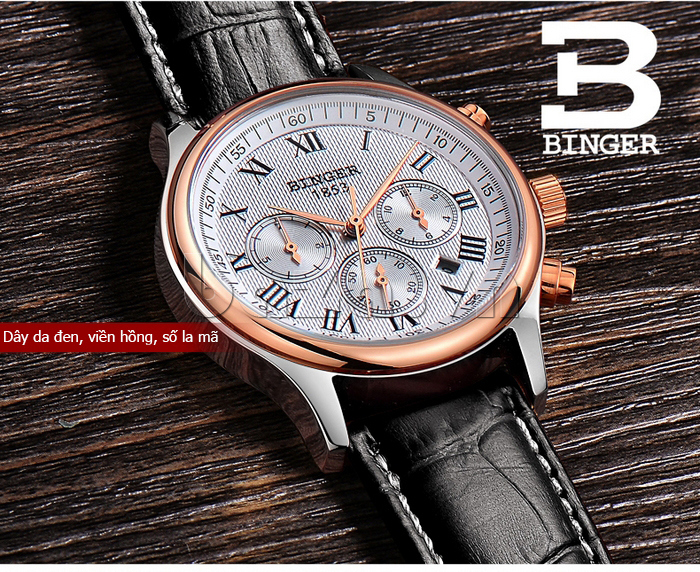 Đồng hồ nam Binger BG002 x
