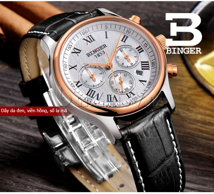 Đồng hồ nam Binger BG002 v