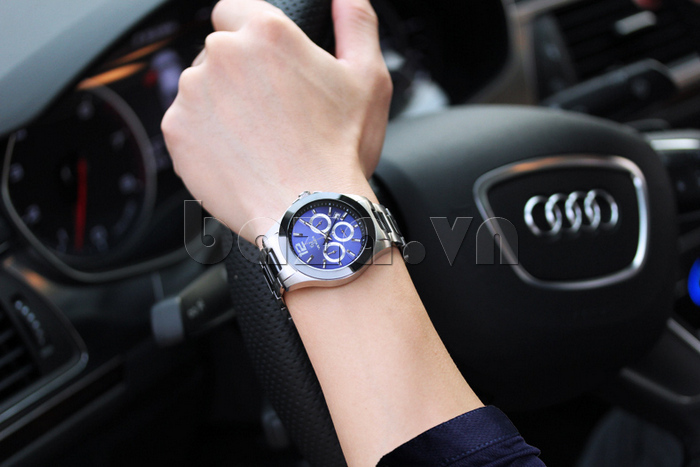 Đồng hồ nam Vinoce V633237 dây Ceramic thiết kế bền đẹp
