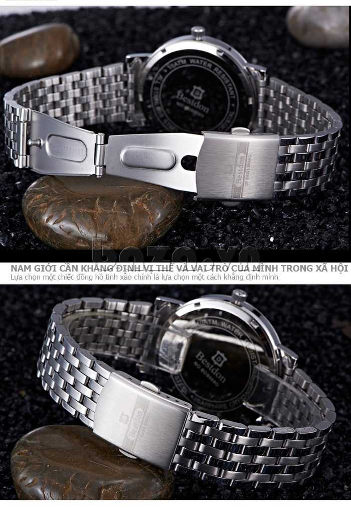 Đồng hồ nam Bestdon BD9968G thiết kế tinh xảo