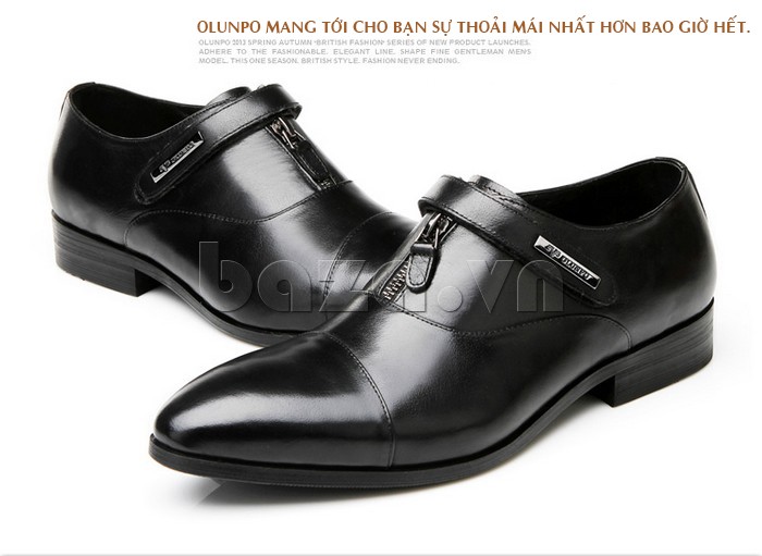 giày Olumpo QLXS1217 giúp bạn thoải mái hơn bao giơ hết