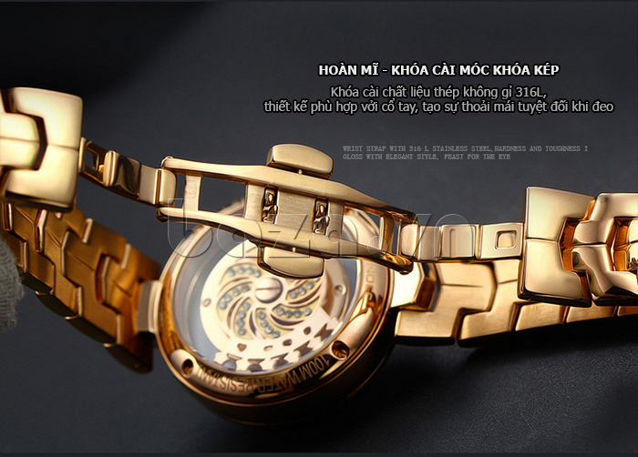 Đồng hồ nữ đính pha lê Vinoce 8377 đồng hồ hoàn hảo