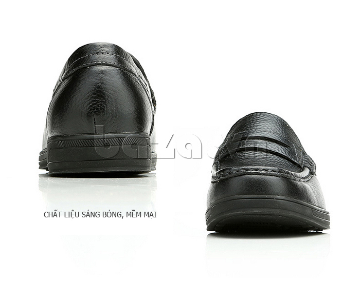 Giày da nam Olunpo QMB1402 tăng nét quyến rũ cho phái mạnh