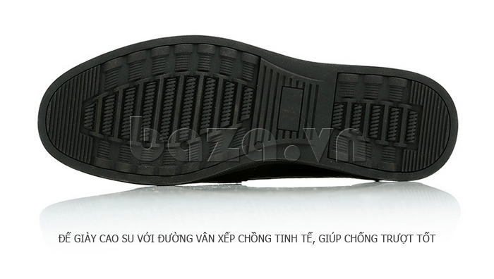 Giày da nam Olunpo QMB1402 thiết kế vân cá tính