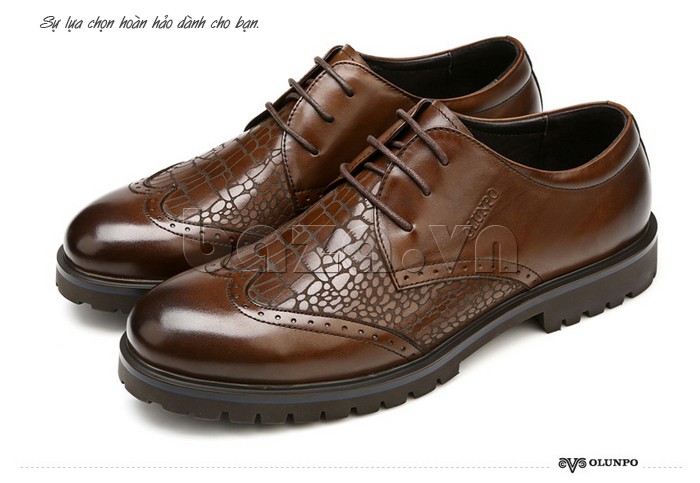 giày Olunpo QHSL1304 là sự lựa chọn hoàn hảo cho từng quý ông