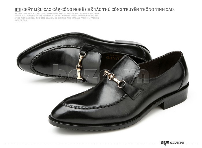 Giày nam Olunpo - Chất liệu cao cấp, công nghệ hiện đại
