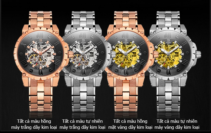 Đồng hồ đeo tay nam Binger BG001