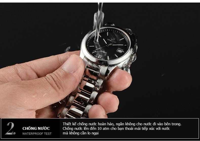 Đồng hồ nữ máy Quartz Vinoce 8380 thiết kế đơn giản tuyệt hảo