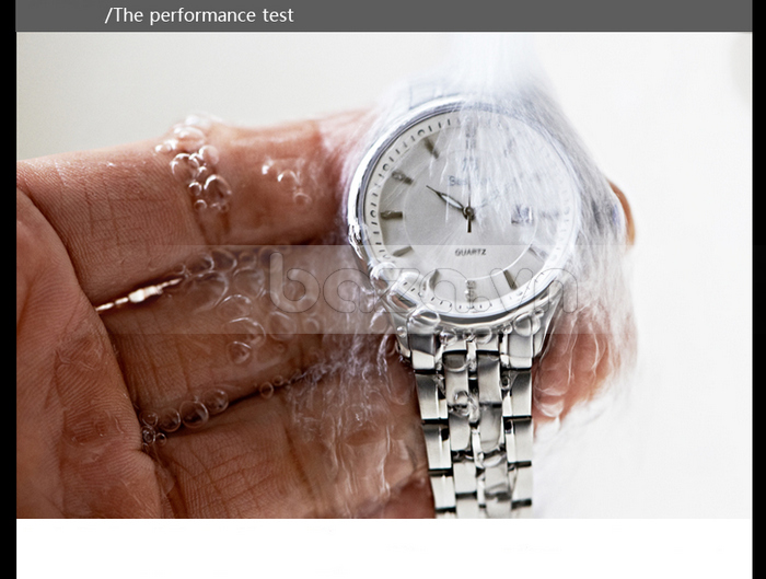 Đồng hồ nữ mặt tròn 9962L chống thấm nước tốt 