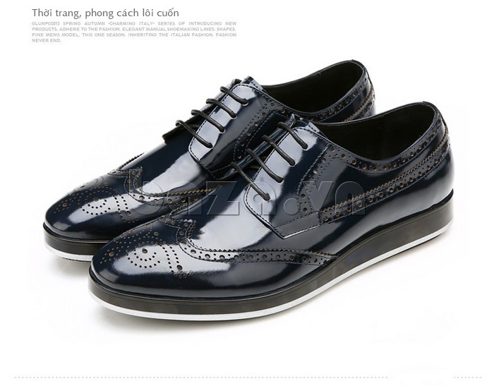 Giày da nam thời trang Olunpo QLXS1301 sẽ là lựa chọn hoàn hảo cho bạn