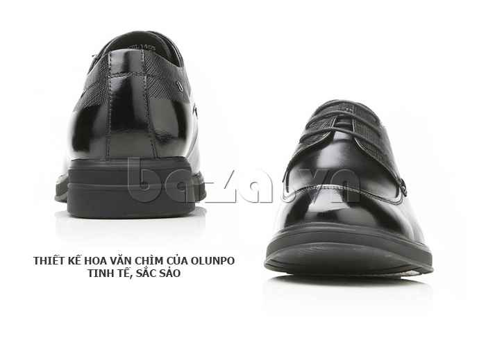 Giày da nam thời trang OLUNPO QHSL1405 là giày nam công sở hoàn mỹ