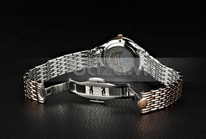 Đồng hồ siêu mỏng dây đeo kim loại thanh lịch