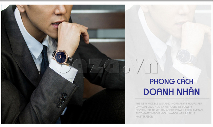 Đồng hồ thời trang nam Vinoce V3268 thể hiện phong cách doanh nhân