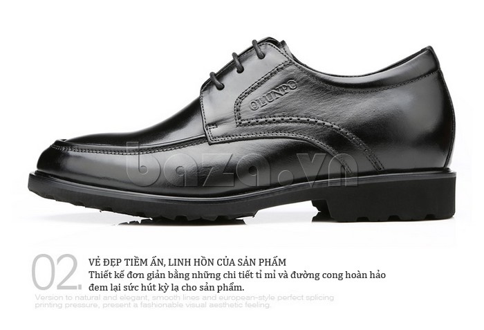 Giày nam Olunpo QYLB1301 mang vẻ đẹp tiềm ẩn giúp nam giới cá tính hơn