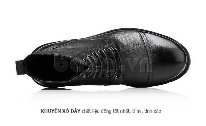 Giày boot nam Olunpo DHT1439 da mềm mịn