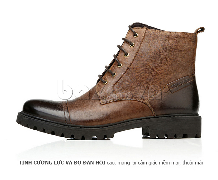 Giày boot nam Olunpo DHT1439 tính cường lực và đàn hồi cao