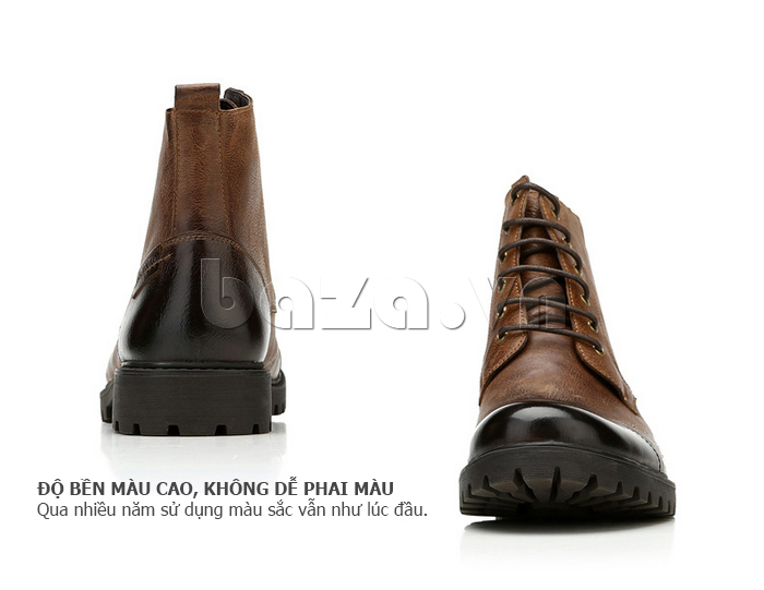 Giày boot nam Olunpo DHT1439 màu bền cao