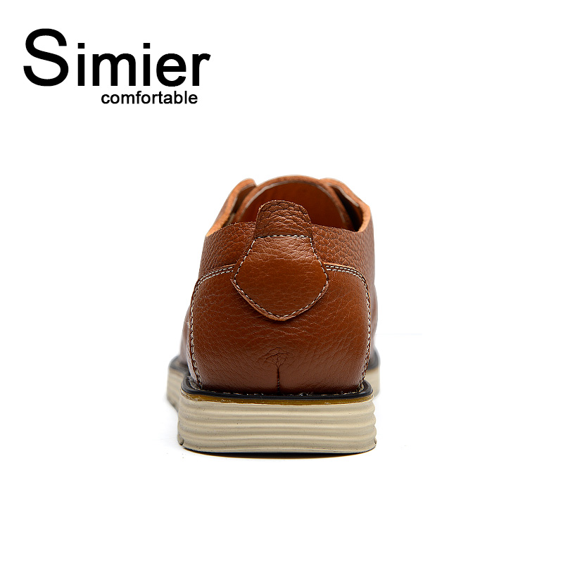 Giày da nam buộc dây Simier 8127