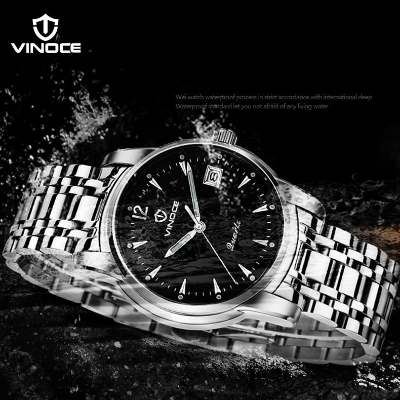 Đồng hồ doanh nhân nam Vinoce 8381