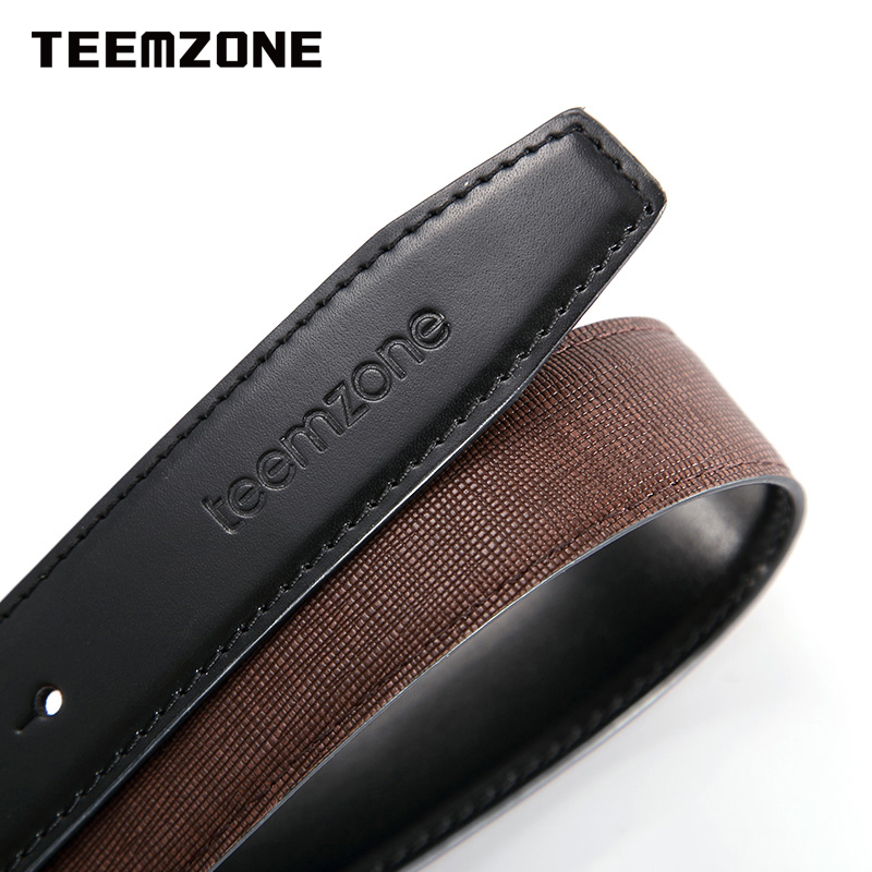 Thắt lưng da nam khóa bấm Teemzone P2318