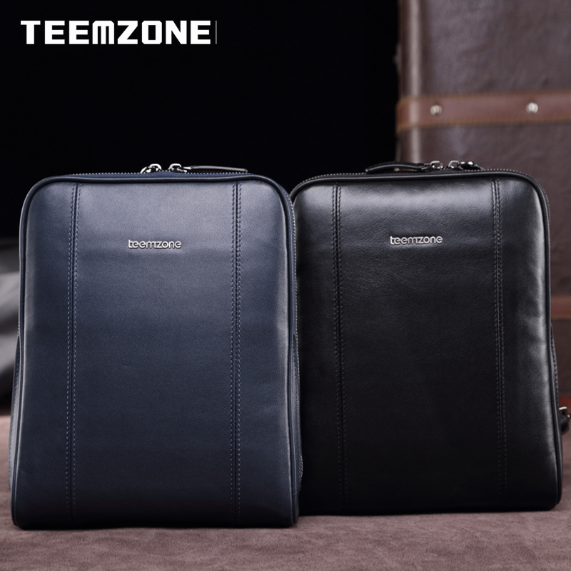Túi da nam hình hộp Teemzone T0905