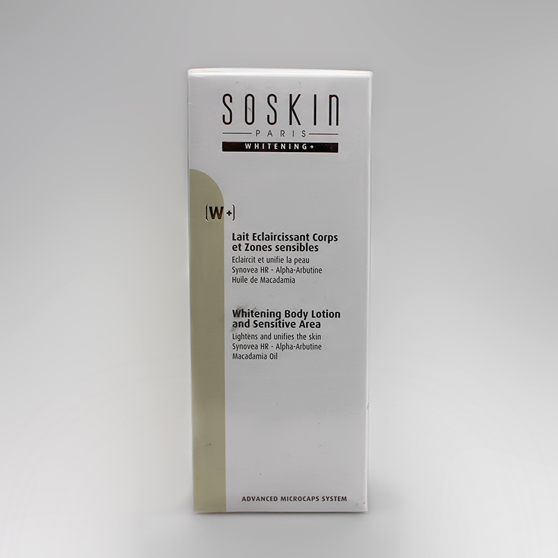 Kem dưỡng thể Soskin Whitening Body Lotion and Sensitive Area